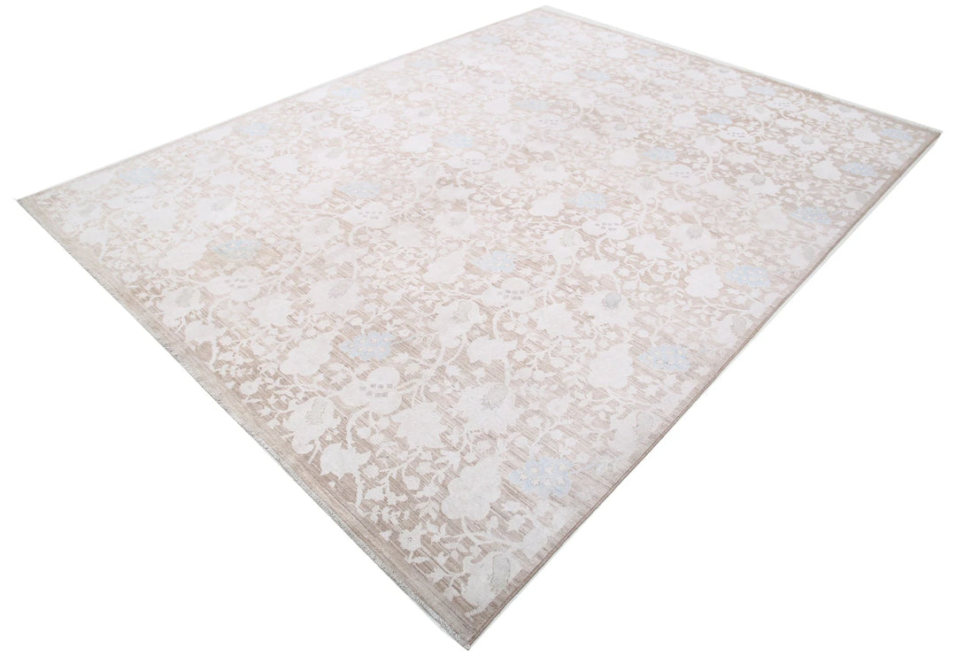 Afghan Oriental Rug 7' 8" x 10' 1" Hand-Knotted | No. AT89419