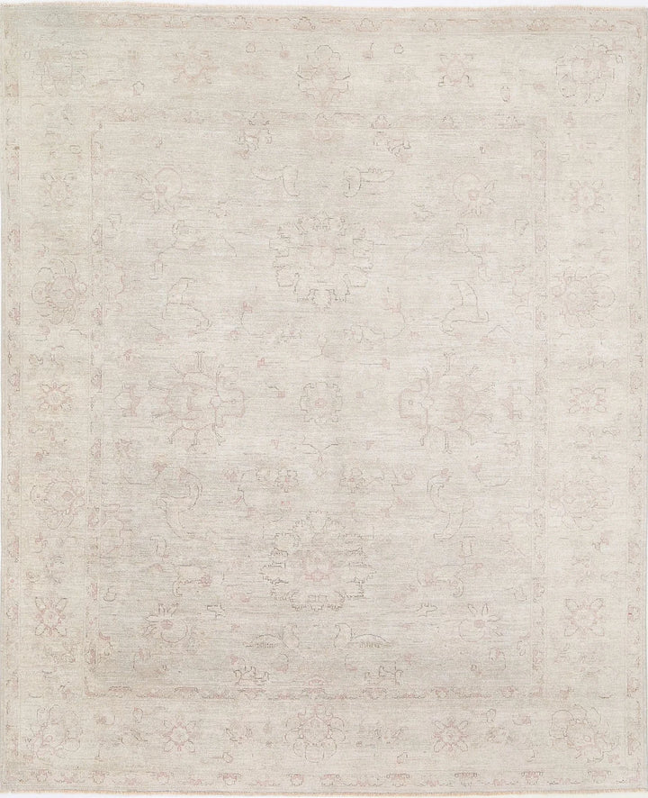 Afghan Serenity Rug 8' 0" x 9' 5" Hand-Knotted | No. AT89496