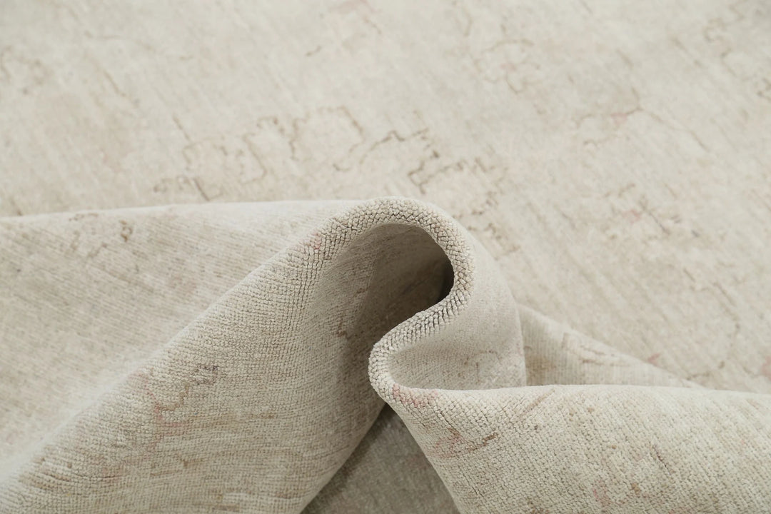 Afghan Serenity Rug 8' 0" x 9' 5" Hand-Knotted | No. AT89496