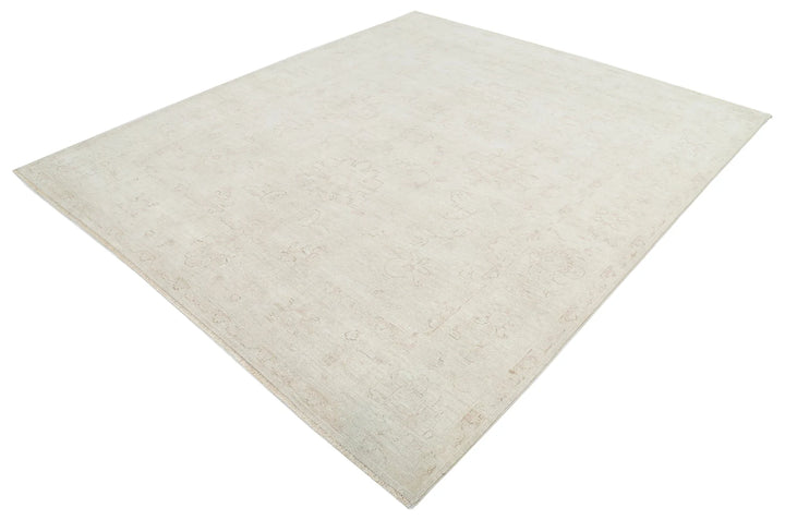 Afghan Serenity Rug 8' 0" x 9' 5" Hand-Knotted | No. AT89496