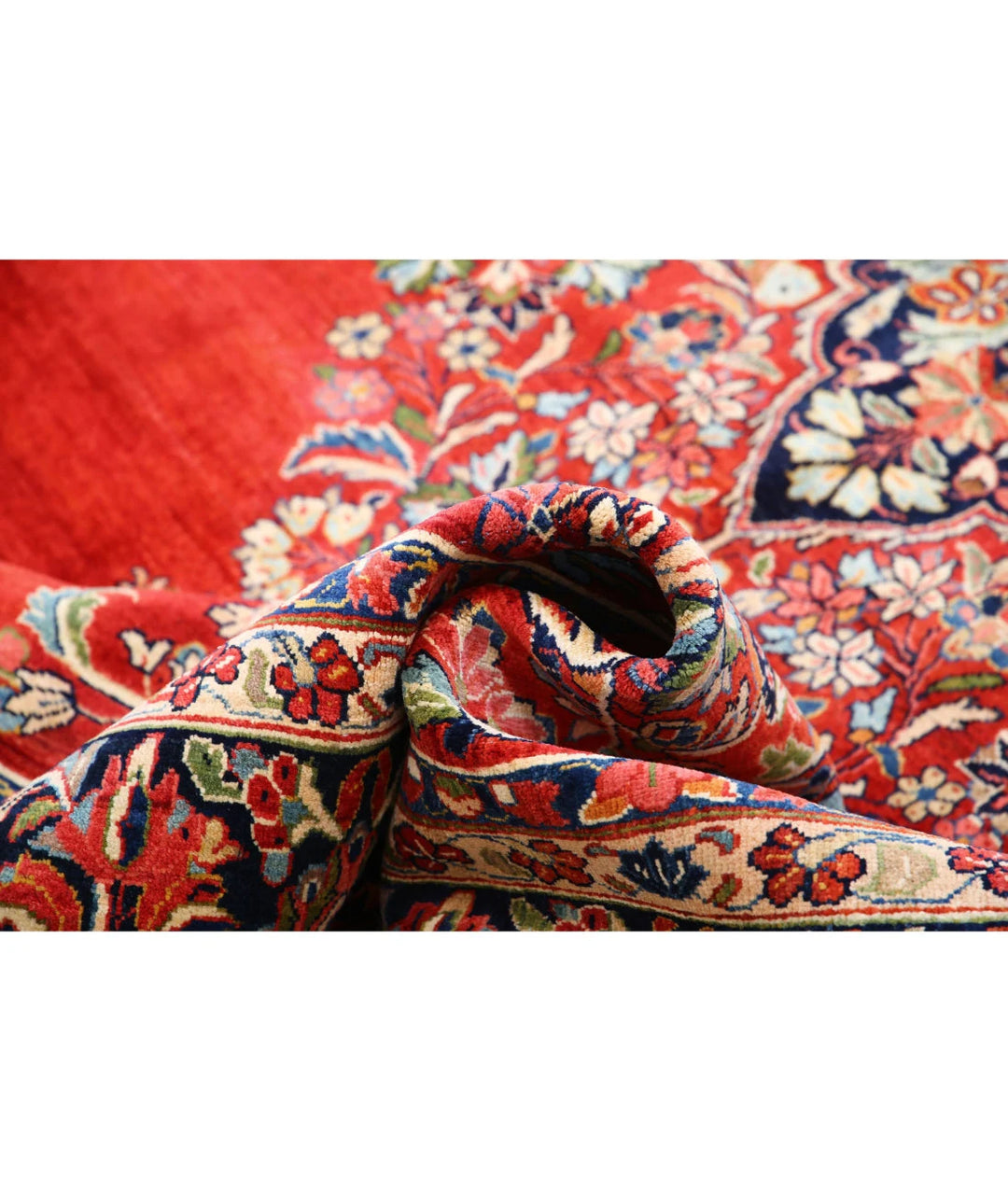 Persian Kerman Rug 8' 4" x 11' 4" Hand-Knotted | No. AT89576