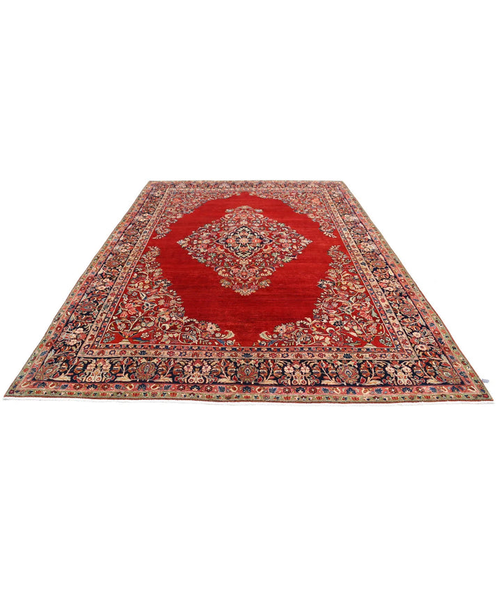 Persian Kerman Rug 8' 4" x 11' 4" Hand-Knotted | No. AT89576