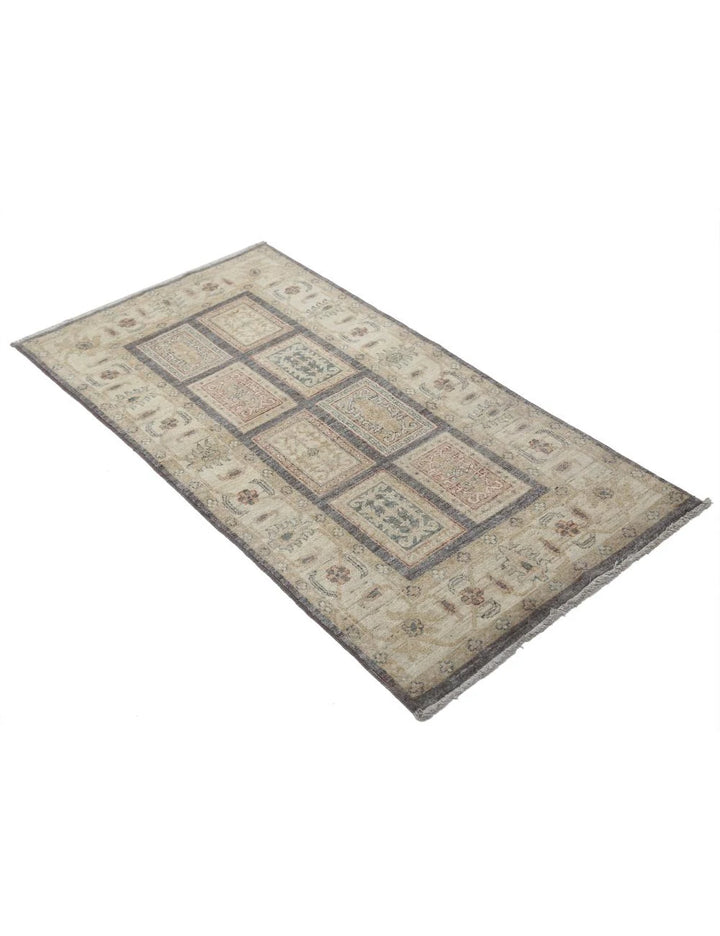 Afghan Bakhtiari Rug 2' 9" x 5' 4" Hand-Knotted | No. AT89580