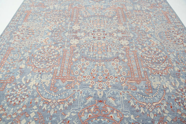 Afghan Oriental Rug 8' 11" x 13' 0" Hand-Knotted | No. AT89794