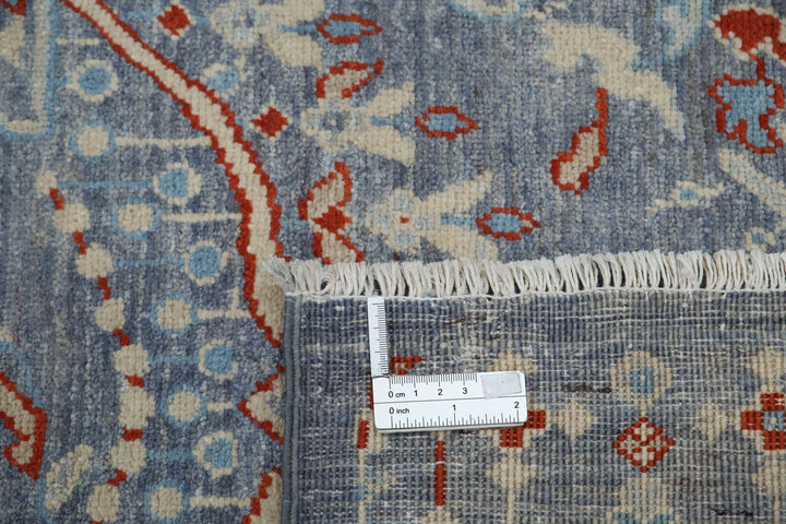 Afghan Oriental Rug 8' 11" x 13' 0" Hand-Knotted | No. AT89794