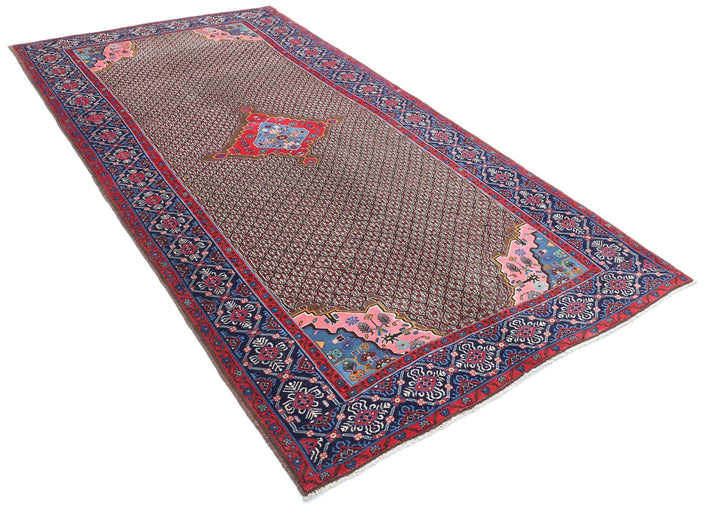 Persian Senneh Rug 5' 2" x 9' 10" Hand-Knotted | No. AT89829