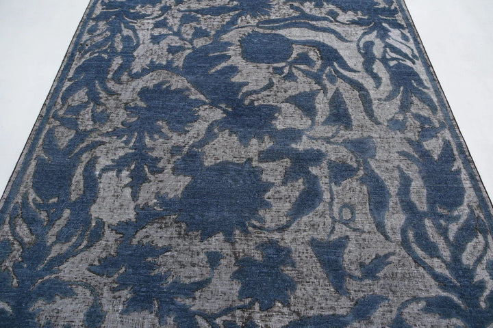 Afghan Onyx Rug 5' 9" x 8' 0" Hand-Knotted | No. AT89972
