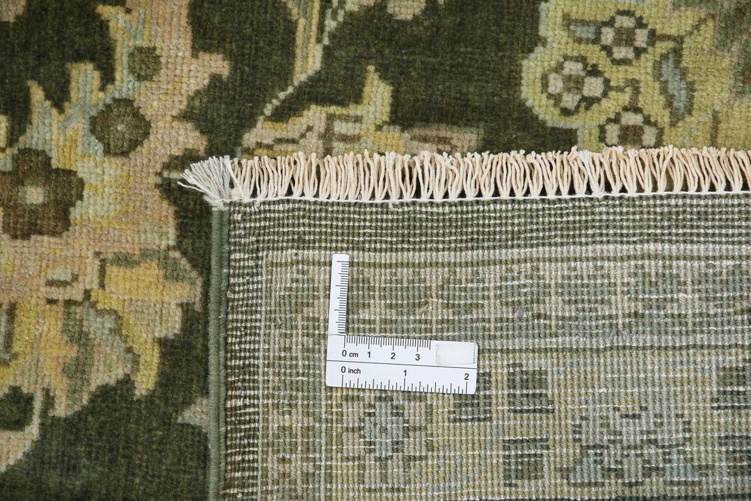 Indian Ziegler Rug 9' 0" x 11' 10" Hand-Knotted | No. AT89978