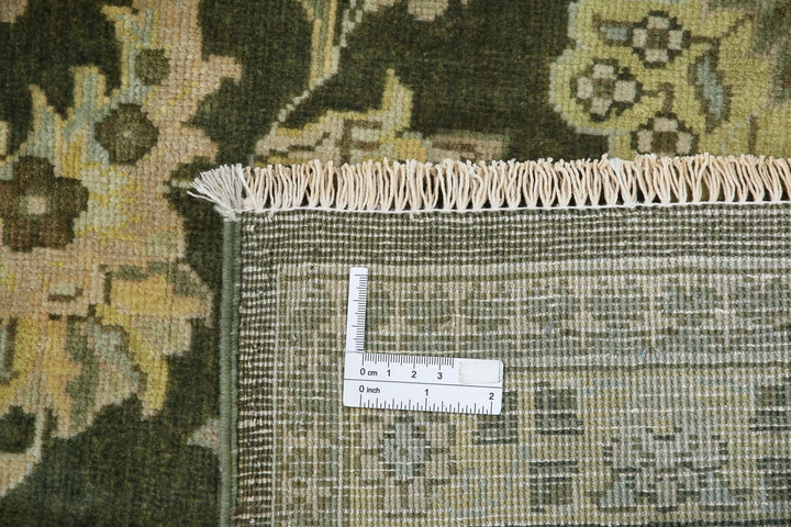 Indian Ziegler Rug 9' 0" x 11' 10" Hand-Knotted | No. AT89978