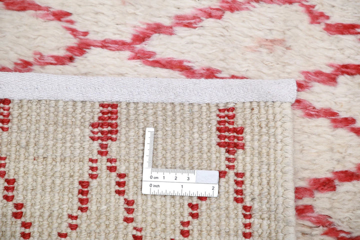 Afghan Tribal Rug 2' 11" x 11' 3" Hand-Knotted | No. AT90134