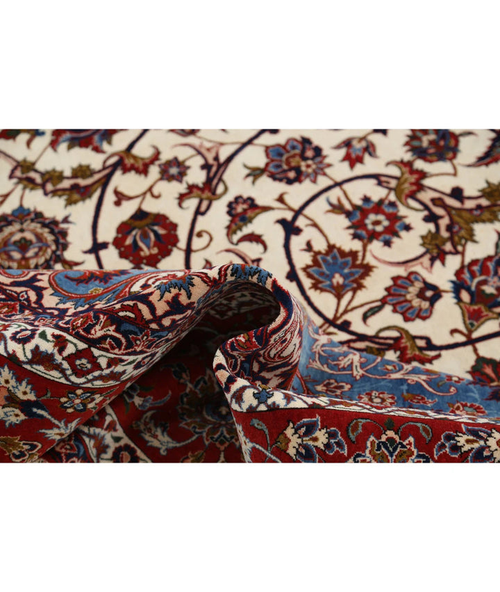 Persian Isfahan Rug 10' 3" x 14' 7" Hand-Knotted | No. AT90141