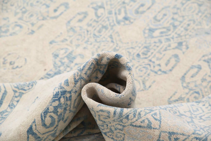 Afghan Oriental Rug 7' 11" x 10' 4" Hand-Knotted | No. AT90237