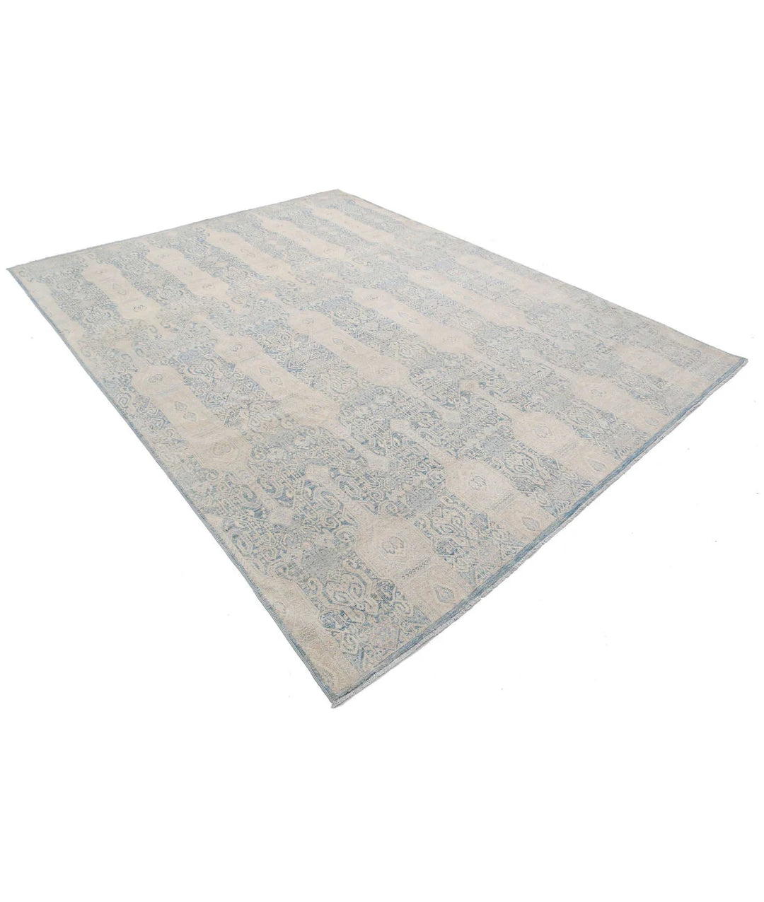 Afghan Oriental Rug 7' 11" x 10' 4" Hand-Knotted | No. AT90237