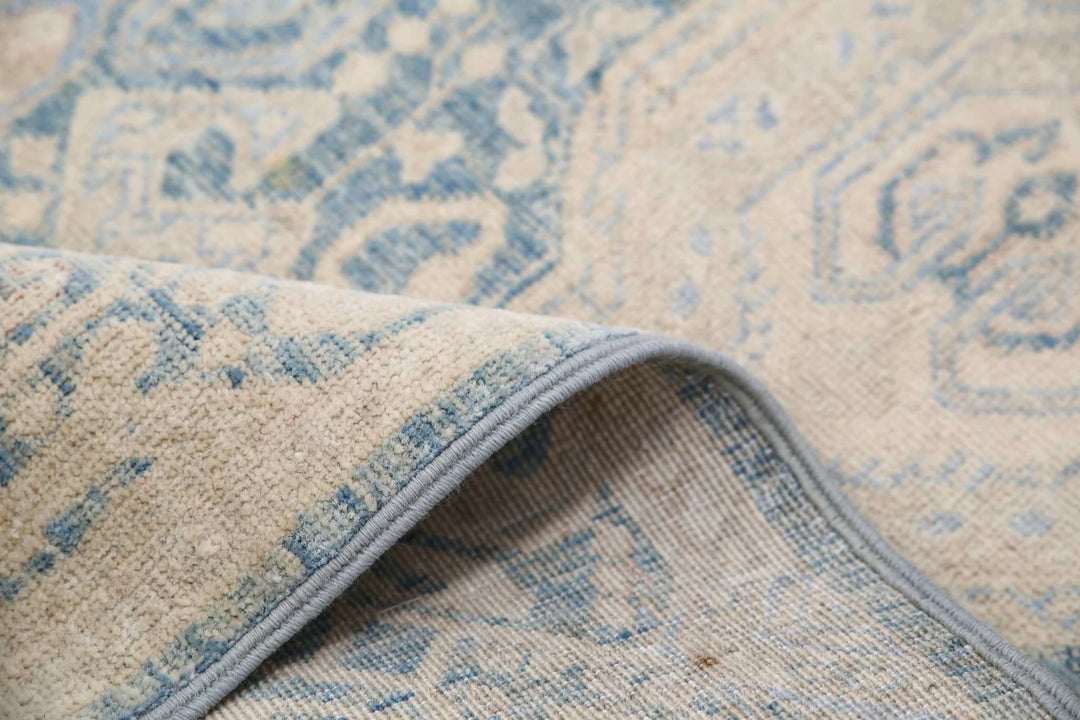 Afghan Oriental Rug 7' 11" x 10' 4" Hand-Knotted | No. AT90237