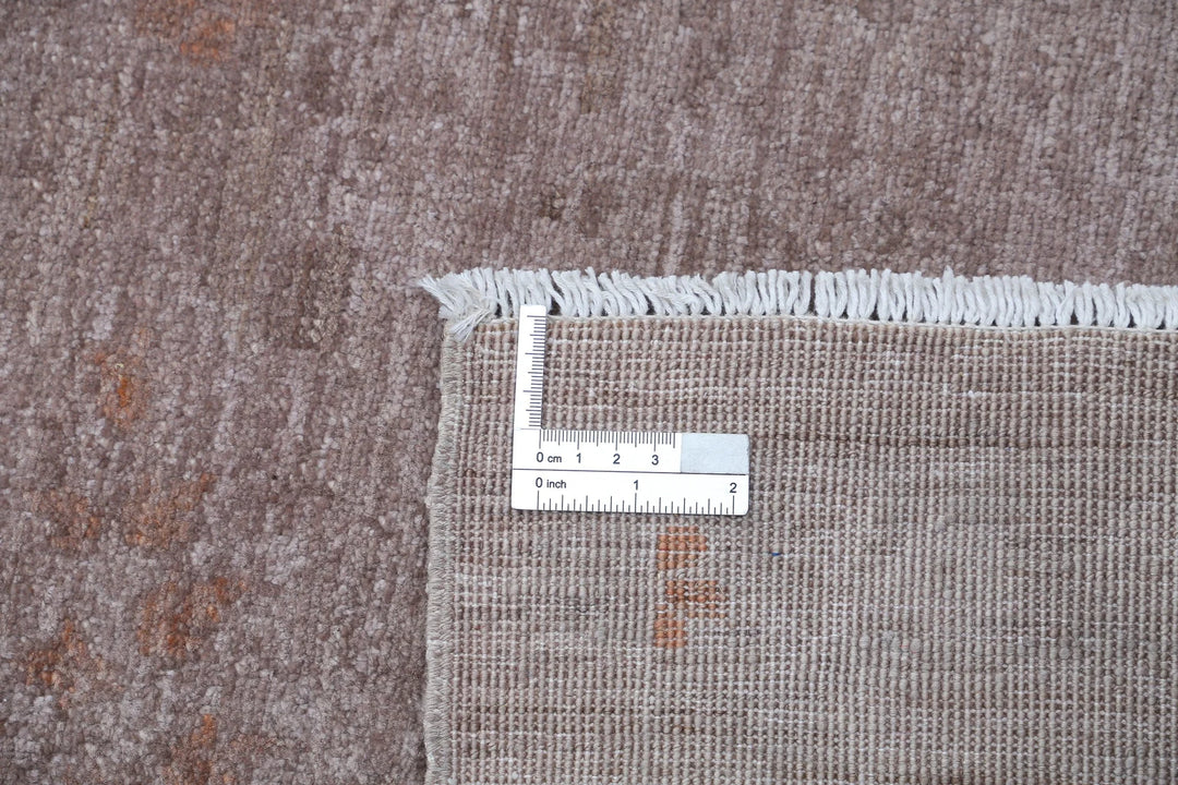 Afghan Overdye Rug 5' 10" x 6' 6" Hand-Knotted | No. AT90333