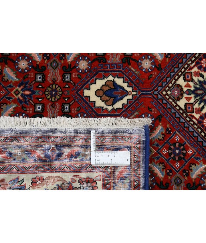 Persian Bijar Rug 6' 7" x 9' 10" Hand-Knotted | No. AT90455