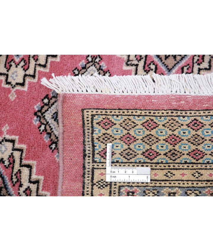 Pakistani Bokhara Rug 8' 0" x 10' 3" Hand-Knotted | No. AT90466