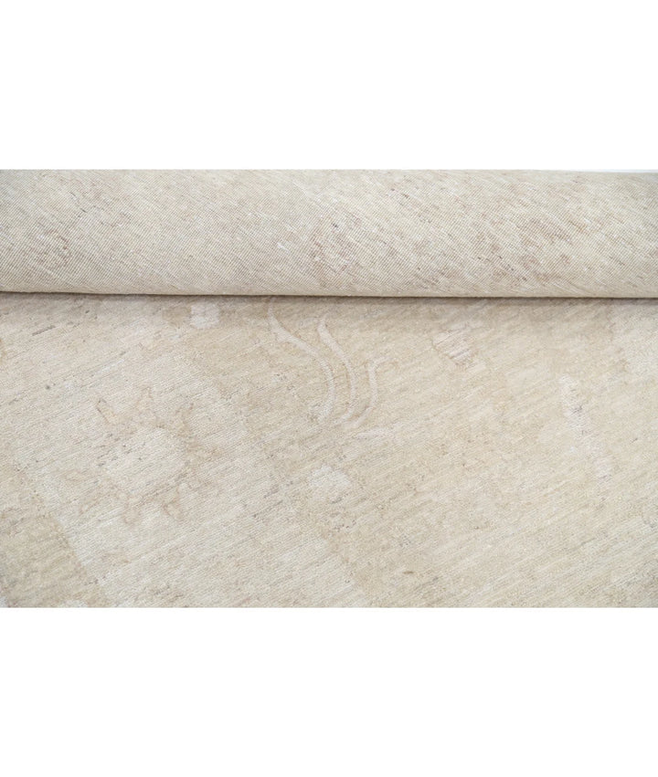 Afghan Tabriz Rug 8' 0" x 9' 10" Hand-Knotted | No. AT90486