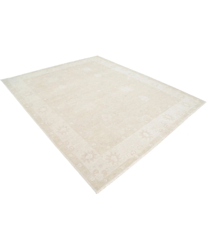 Afghan Tabriz Rug 8' 0" x 9' 10" Hand-Knotted | No. AT90486
