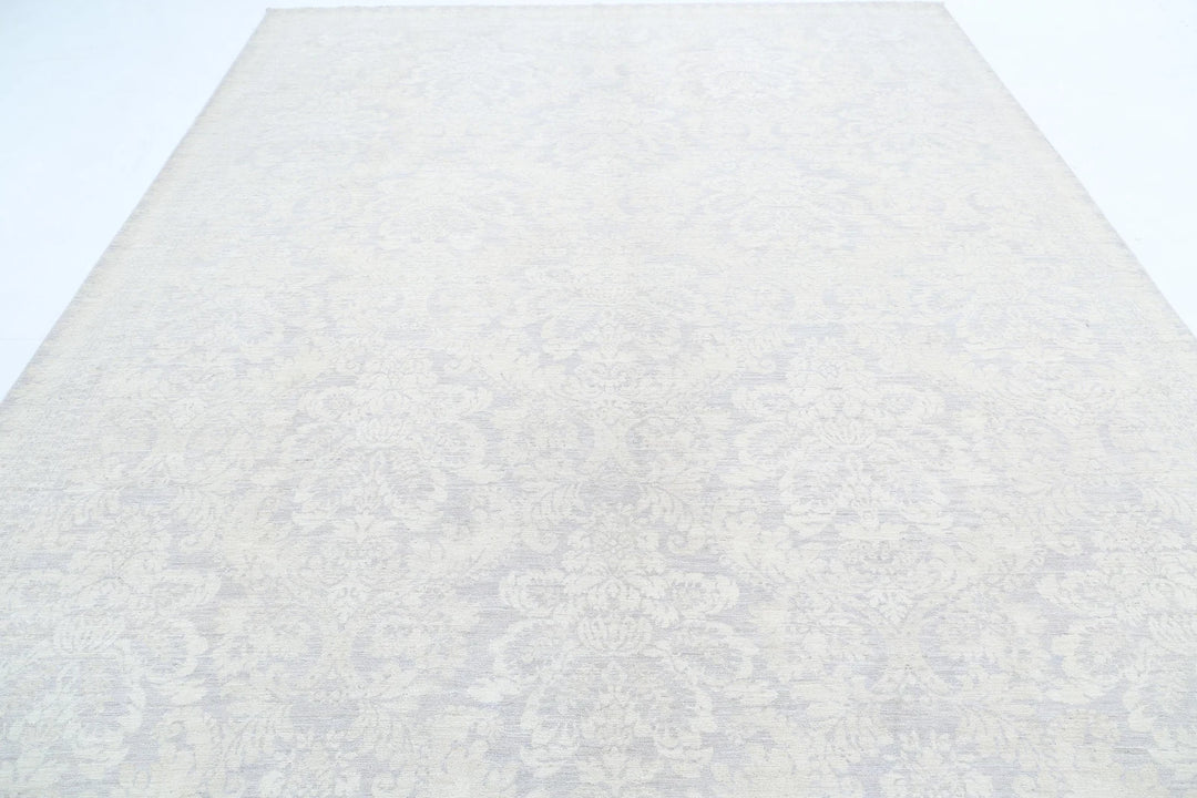 Afghan Serenity Rug 9' 0" x 11' 5" Hand-Knotted | No. AT90626