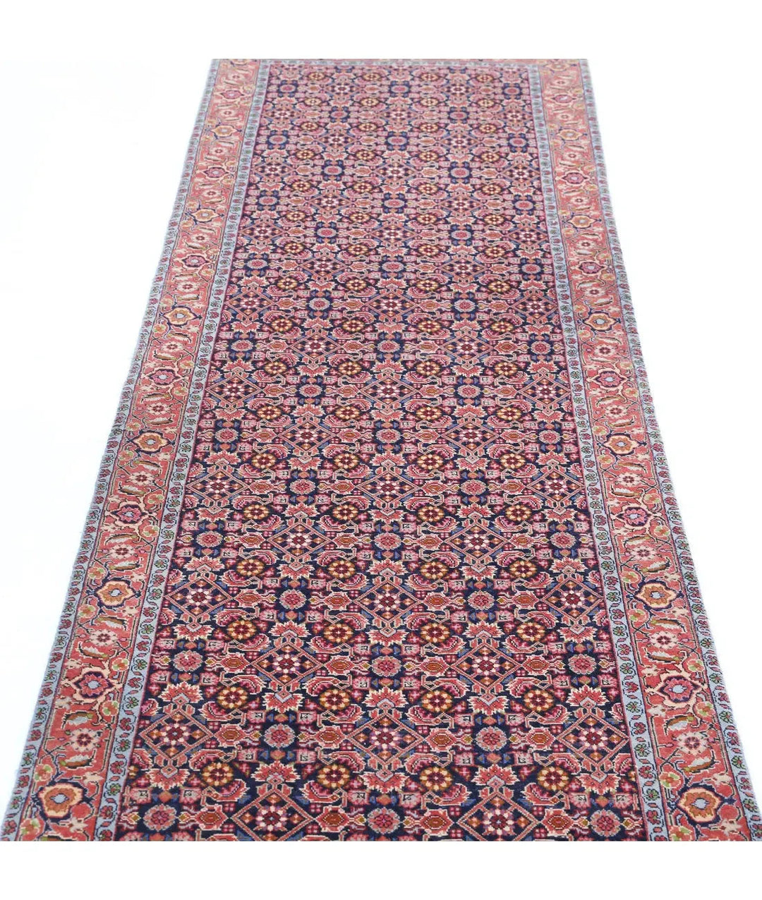 Persian Bijar Runner Rug 2' 9" x 9' 7" Hand-Knotted | No. AT90715