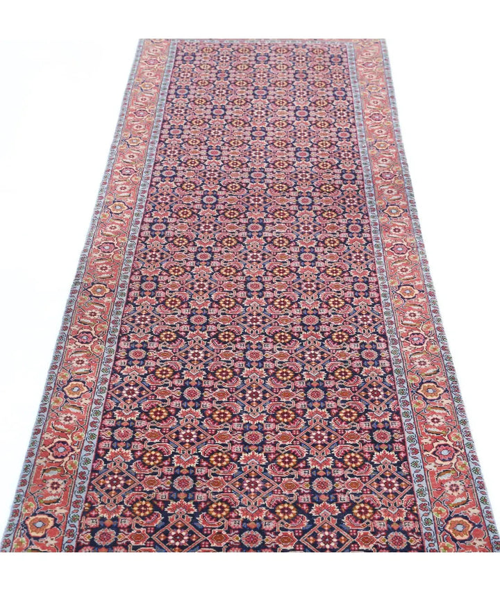 Persian Bijar Runner Rug 2' 9" x 9' 7" Hand-Knotted | No. AT90715