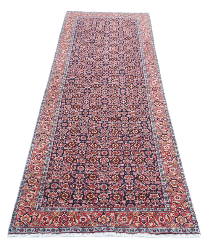 Persian Bijar Runner Rug 2' 9" x 9' 7" Hand-Knotted | No. AT90715