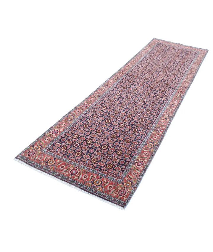 Persian Bijar Runner Rug 2' 9" x 9' 7" Hand-Knotted | No. AT90715