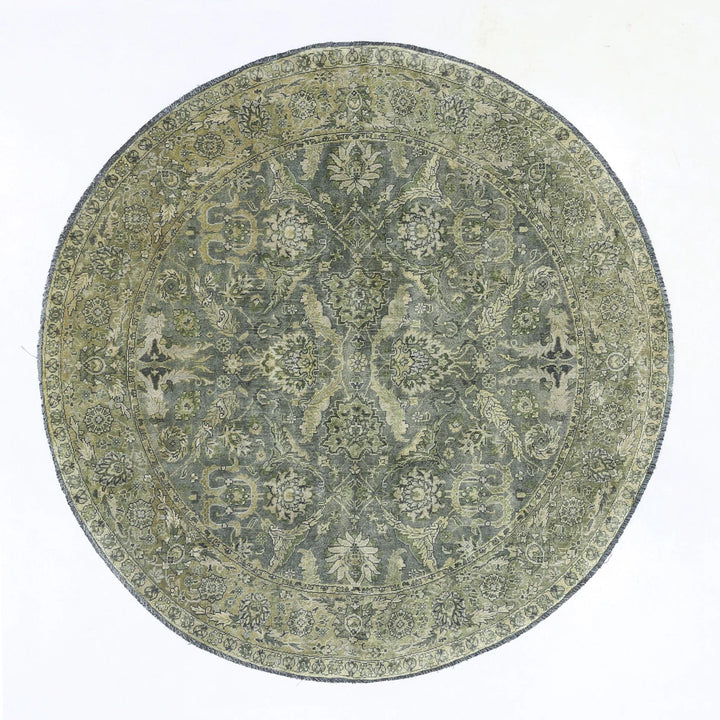 Indian Oriental Rug 5'8" x 5'9" Hand-Knotted | No. AT90748