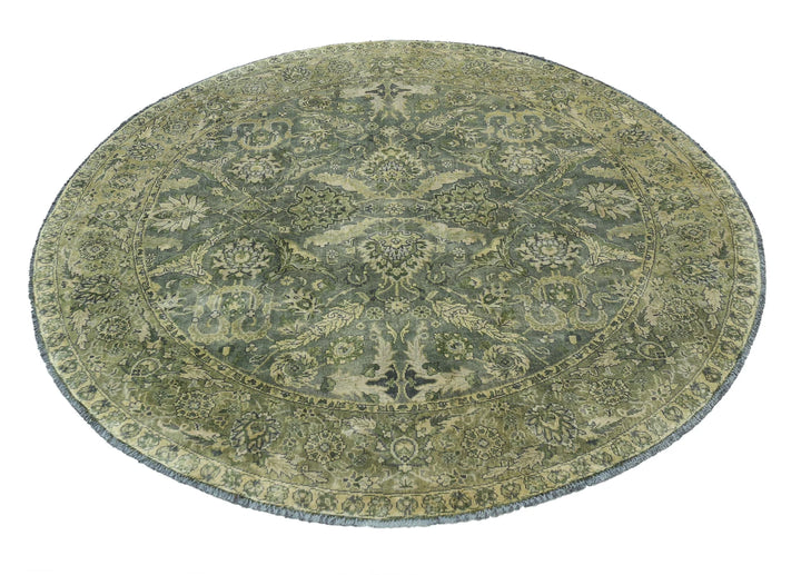 Indian Oriental Rug 5'8" x 5'9" Hand-Knotted | No. AT90748