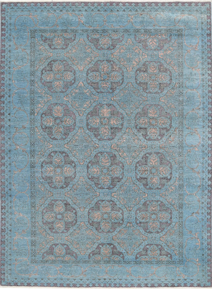 Afghan Oriental Rug 5' 10" x 8' 0" Hand-Knotted | No. AT90819