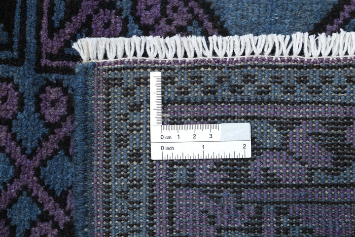 Afghan Revival Rug 5' 8" x 8' 2" Hand-Knotted | No. AT90845