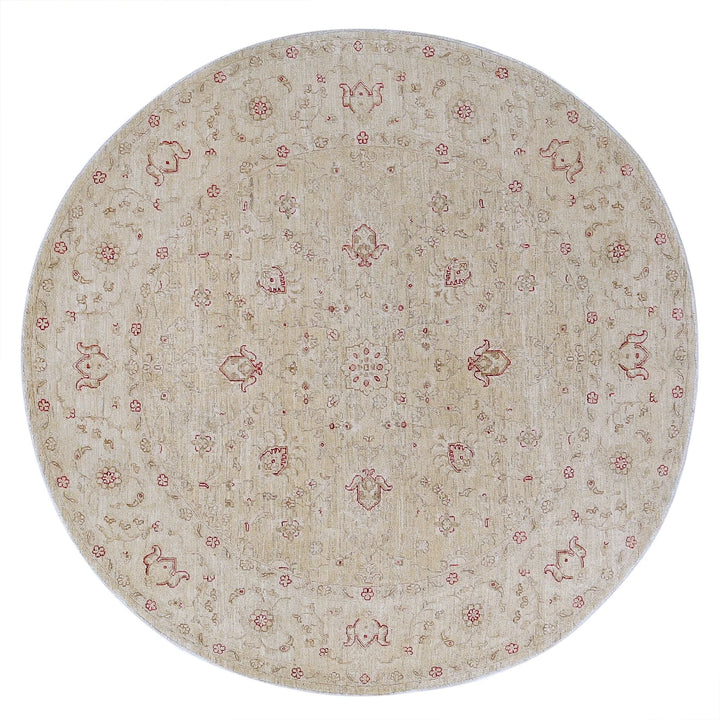 Afghan Serenity Rug 7' 10" x 8' 0" Hand-Knotted | No. AT90908
