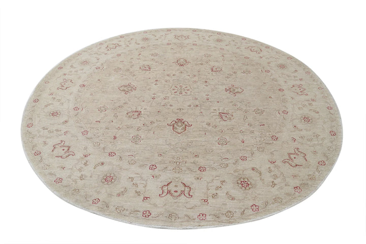 Afghan Serenity Rug 7' 10" x 8' 0" Hand-Knotted | No. AT90908
