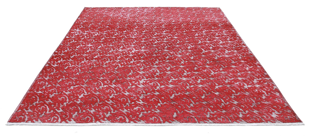 Afghan Oriental Rug 7' 9" x 9' 10" Hand-Knotted | No. AT90937