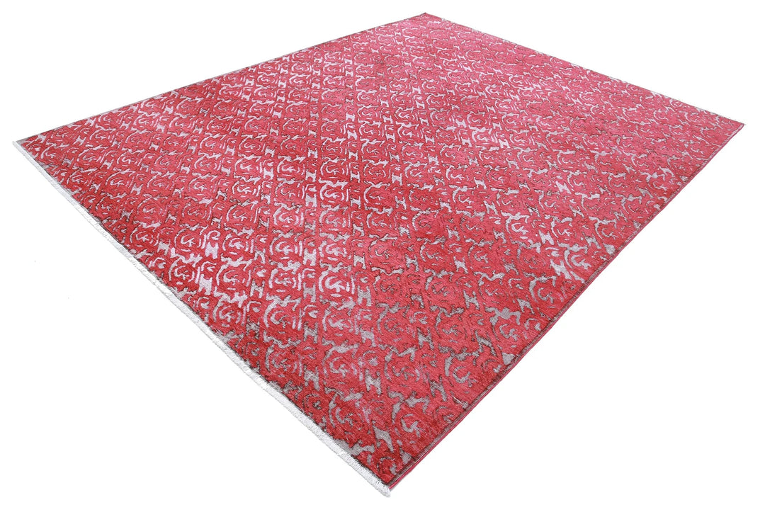 Afghan Oriental Rug 7' 9" x 9' 10" Hand-Knotted | No. AT90937