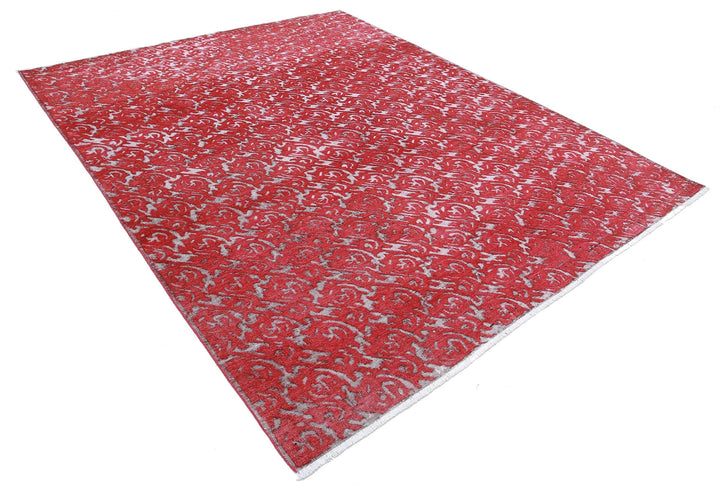 Afghan Oriental Rug 7' 9" x 9' 10" Hand-Knotted | No. AT90937