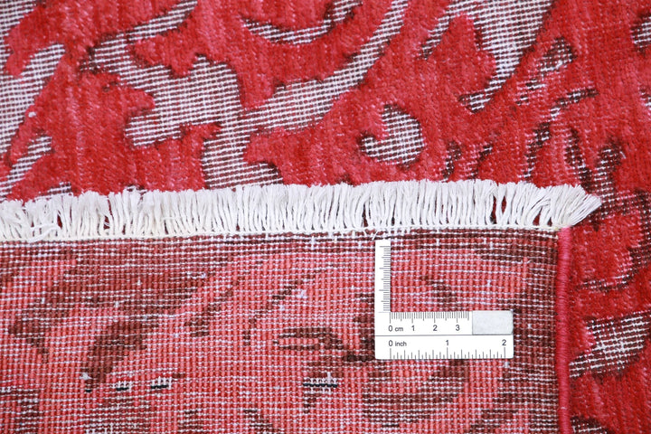 Afghan Oriental Rug 7' 9" x 9' 10" Hand-Knotted | No. AT90937