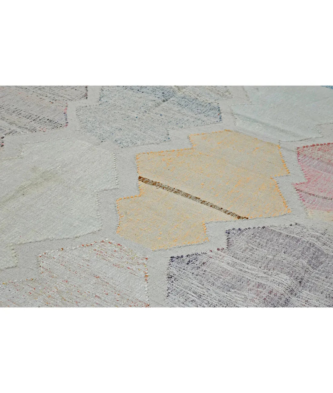 Turkish Lily Kilim Rug 12' 1" x 14' 8" Hand-Knotted | No. AT90995