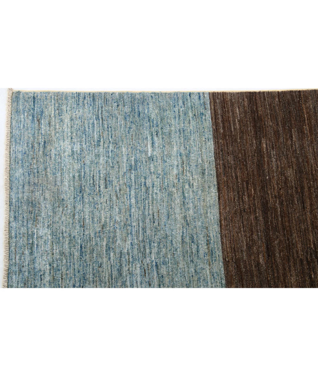 Afghan Modcar Rug 6' 6" x 7' 3" Hand-Knotted | No. AT90999
