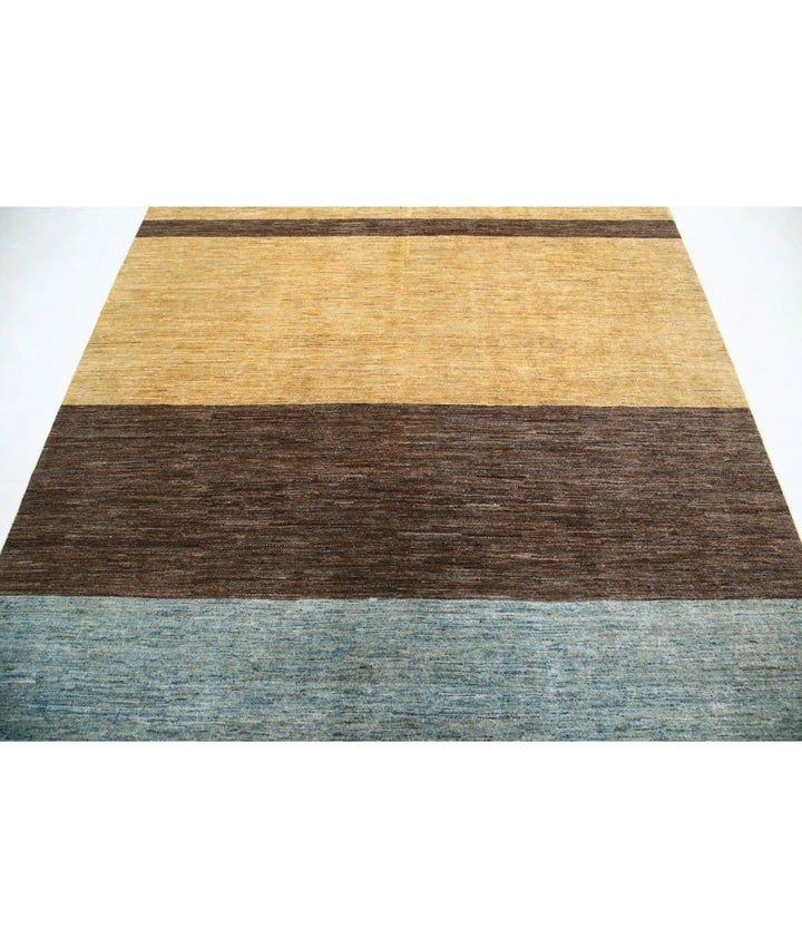 Afghan Modcar Rug 6' 6" x 7' 3" Hand-Knotted | No. AT90999