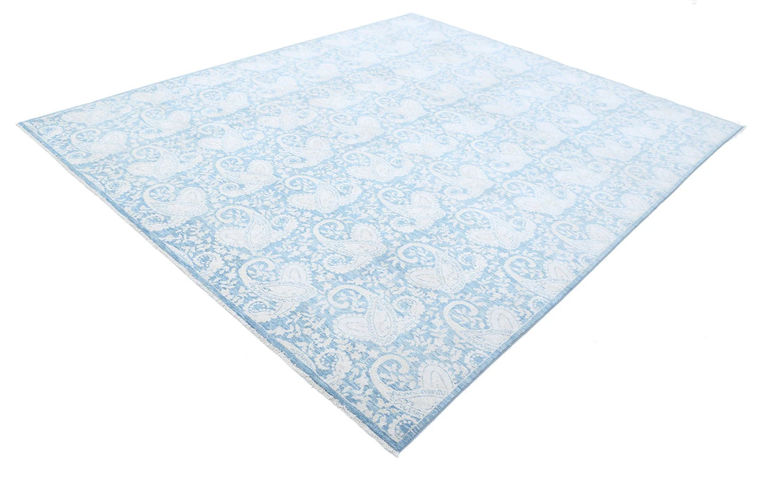 Afghan Serenity Rug 8' 3" x 9' 9" Hand-Knotted | No. AT91004