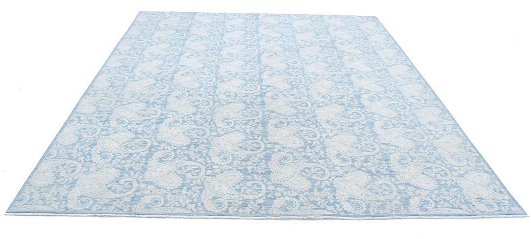 Afghan Serenity Rug 8' 3" x 9' 9" Hand-Knotted | No. AT91004