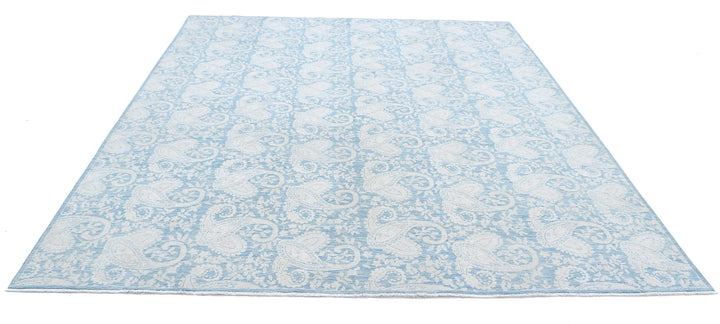 Afghan Serenity Rug 8' 3" x 9' 9" Hand-Knotted | No. AT91004