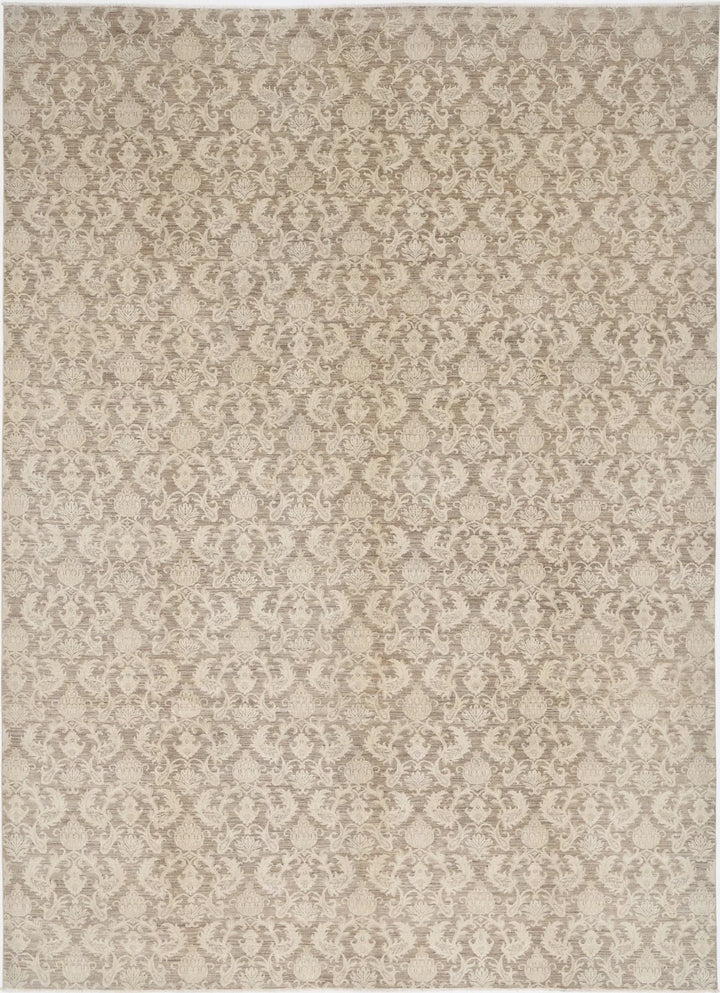 Afghan Oriental Rug 10' 7" x 14' 8" Hand-Knotted | No. AT91026