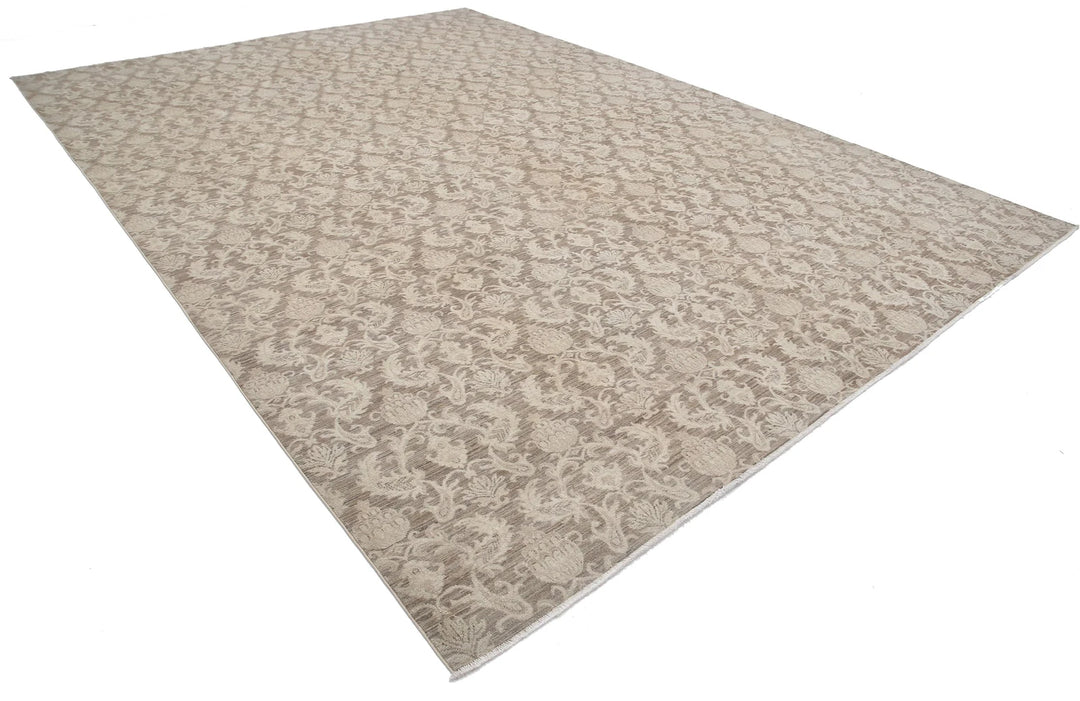 Afghan Oriental Rug 10' 7" x 14' 8" Hand-Knotted | No. AT91026