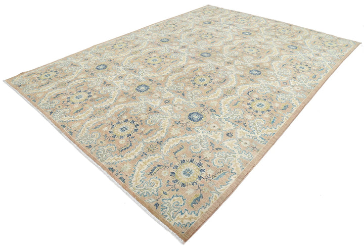 Afghan Oriental Rug 8' 10" x 12' 2" Hand-Knotted | No. AT91032