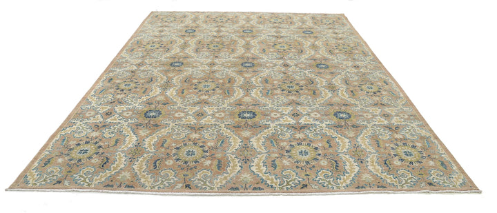Afghan Oriental Rug 8' 10" x 12' 2" Hand-Knotted | No. AT91032