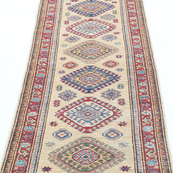 Afghan Royal Kazak Rug 2' 4" x 6' 3" Hand-Knotted | No. AT91111