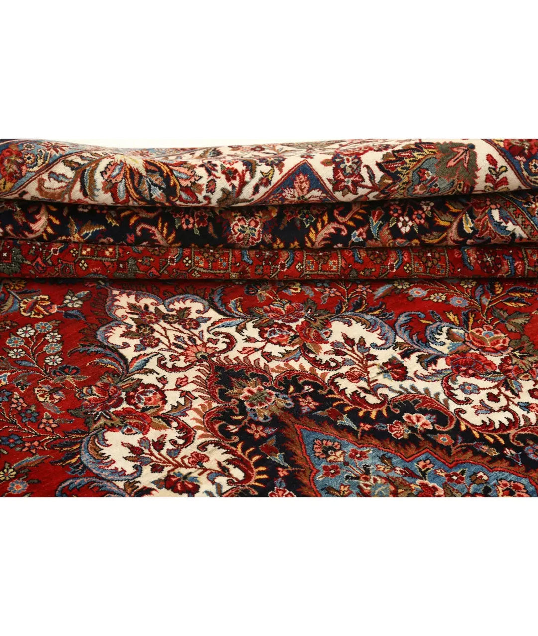 Persian Bijar Fine Rug 11' 0" x 14' 7" Hand-Knotted | No. AT91215